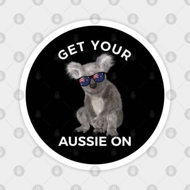 Get Your Aussie On Magnet by DPattonPD